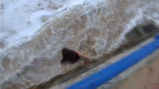 Accidente playa del Sardinero (durante el temporal)