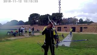 Boni Gomez entrenando