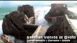 Arrecian vientos de otoo en Castro Urdiales