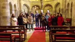 Ave Mara del Coro Provocanto en la Colegiata de San Martn de Elines