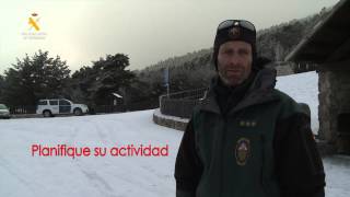 Consejos de la Guardia Civil para actividades de montaña en época invernal