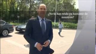 Diego se rie de los trabajadores de Sniace