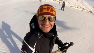 Disfrutando de Alto Campoo (enero 2013)