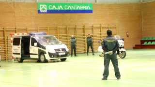 Exhibicin de la Guardia Civil en Matamorosa