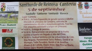 Festival folclrico en Santiurde de  Reinosa 2015