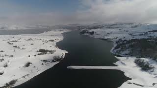 Imgenes del temporal de nieve en Horna de Ebro y Argeso