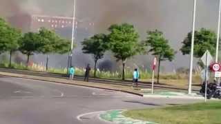 Incendio en la Vaguada de las Llamas