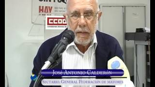 Jornadas de mayores organizadas por CC.OO