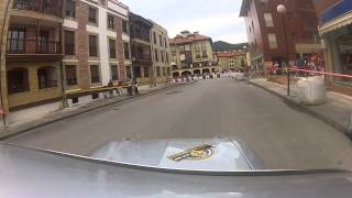 Juanma Fdez y Edu Sanemeterio: Tramo Espectculo VII Rallye Cristian Lpez en Saron 2013