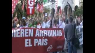 Manifestacin 19 de Julio contra los recortes