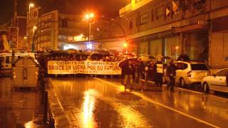 Manifestacin de Sniace en Torrelavega (18-01-2013)