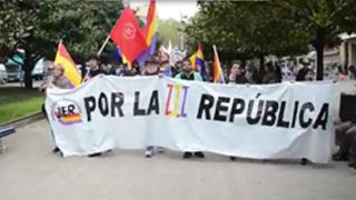 Manifestación Republicana en Santander 2014