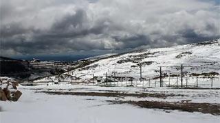 La nieve cubre Alto Campoo a finales de mayo