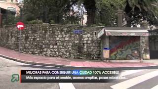 Obras para lograr una ciudad 100% accesible