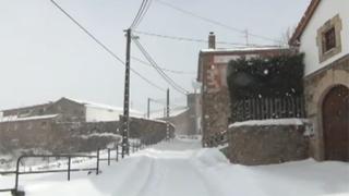 Paisajes nevados en Campoo (III)