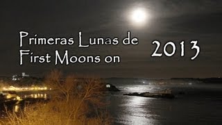 Primeras lunas de 2013 en Santander