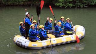 Rafting por el ro Ebro