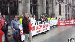 Sniace Manifestacin por las calles de Torrelavega