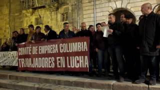 La sociedad campurriana clama contra los despidos en Columbia