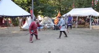 Solares Medieval: Lucha por la mano de una dama.